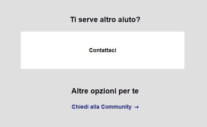 ti serve aiuto servizio clienti ebay